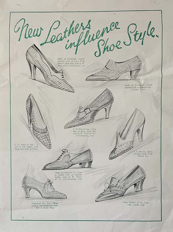 Leather Shoe Poster